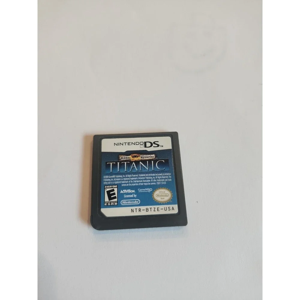 Hidden Mysteries: Titanic (Nintendo DS, 2009) Cart Only Tested